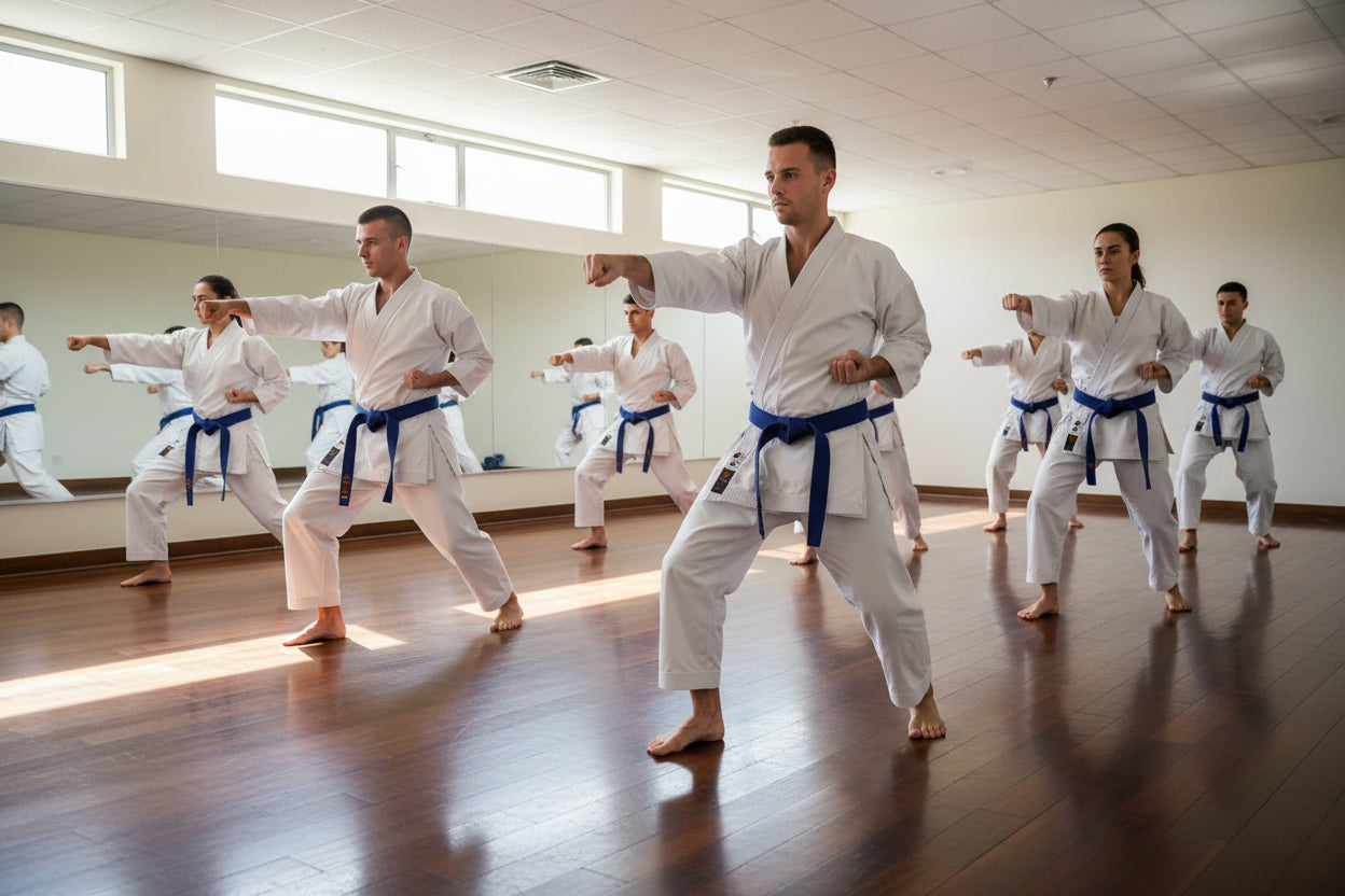 Karate blue belt 300cm