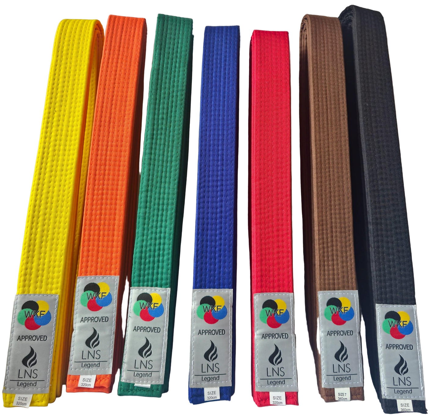 Legend Karate Black Belt – WKF Approved (Size 360 cm)