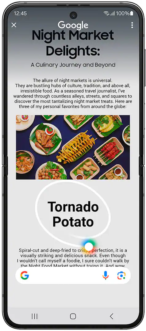 Samsung Galaxy Z Flip 7 – Premium Foldable Smartphone