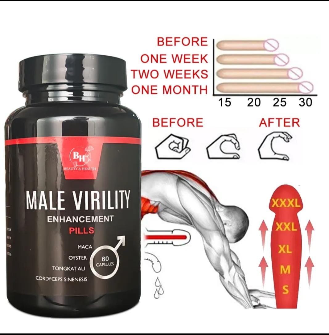 Male Vertility Capsules - 60 Pills