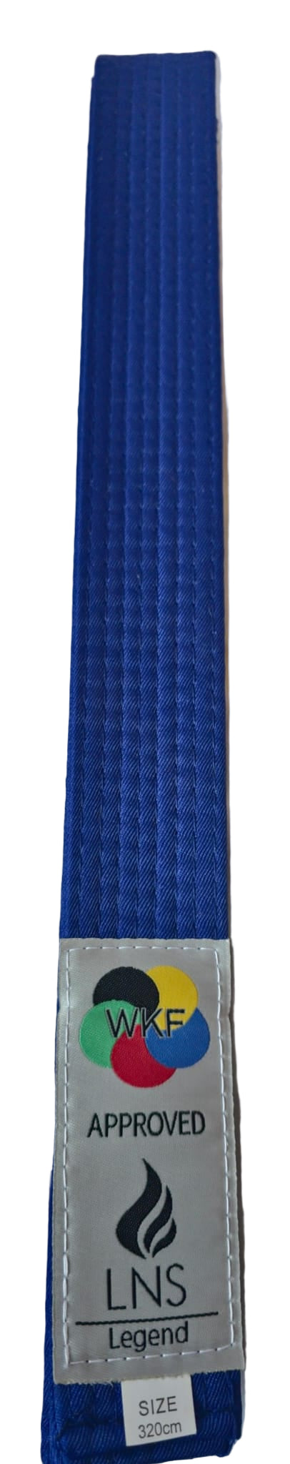 Legend WKF Approved Karate Blue Belt – (Size 320cm)