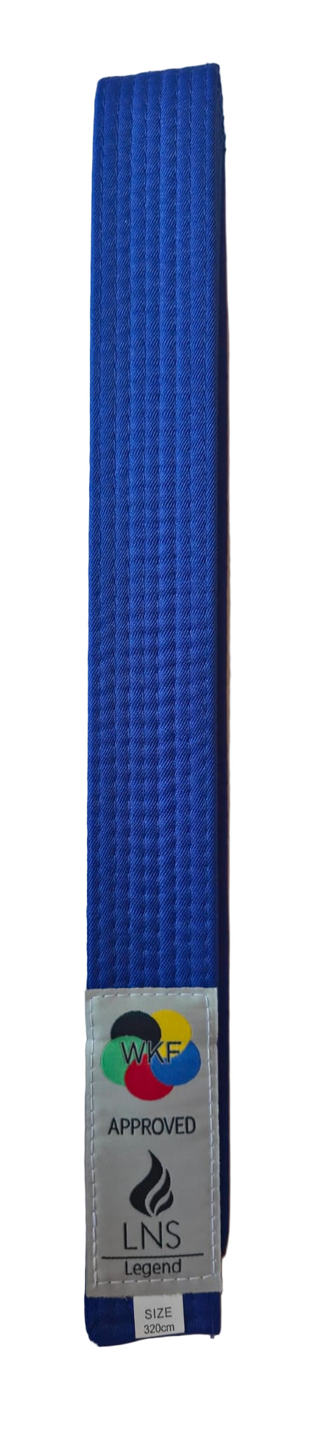 Legend WKF Approved Karate Blue Belt – (Size 320cm)