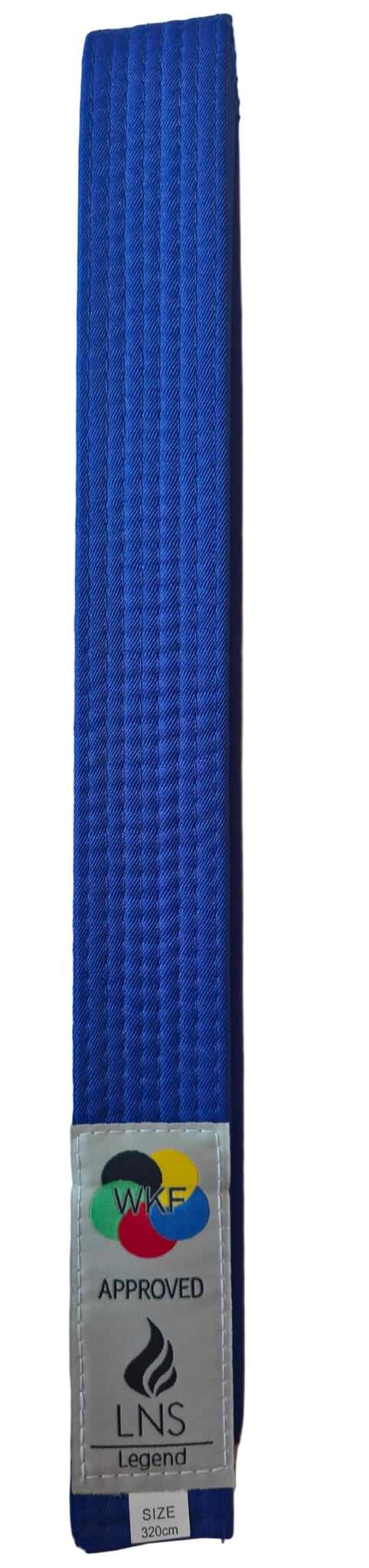 Legend WKF Approved Karate Blue Belt – (Size 320cm)