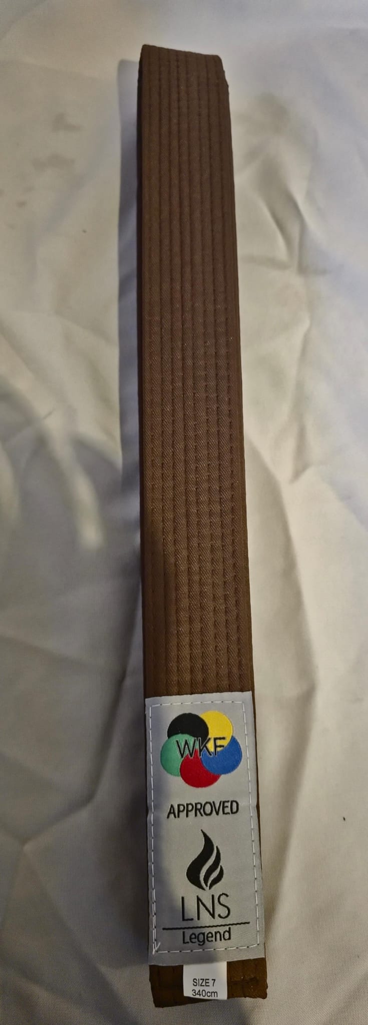 Legend Karate Brown Belt – WKF Approved (Size 340cm)