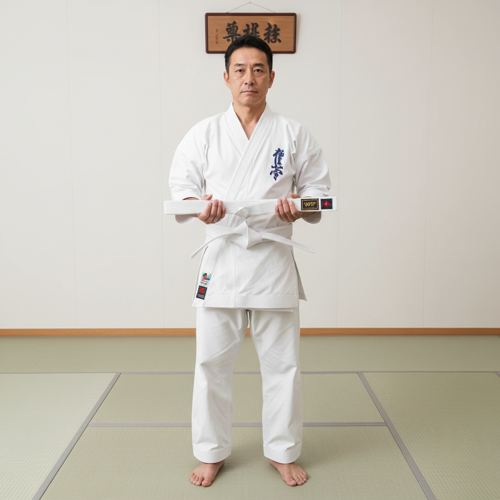 Karate White belt approved WKF