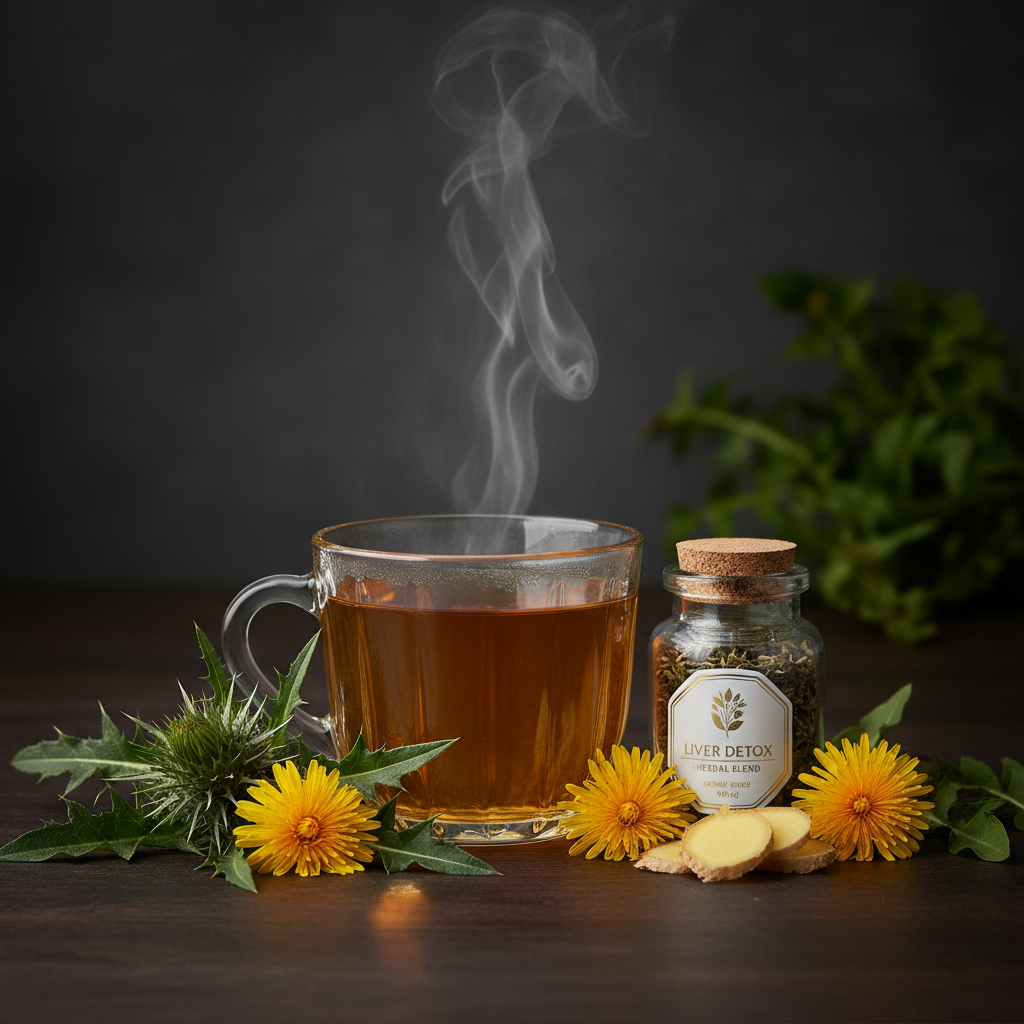 Liver Detox Tea - Premium Product Shot