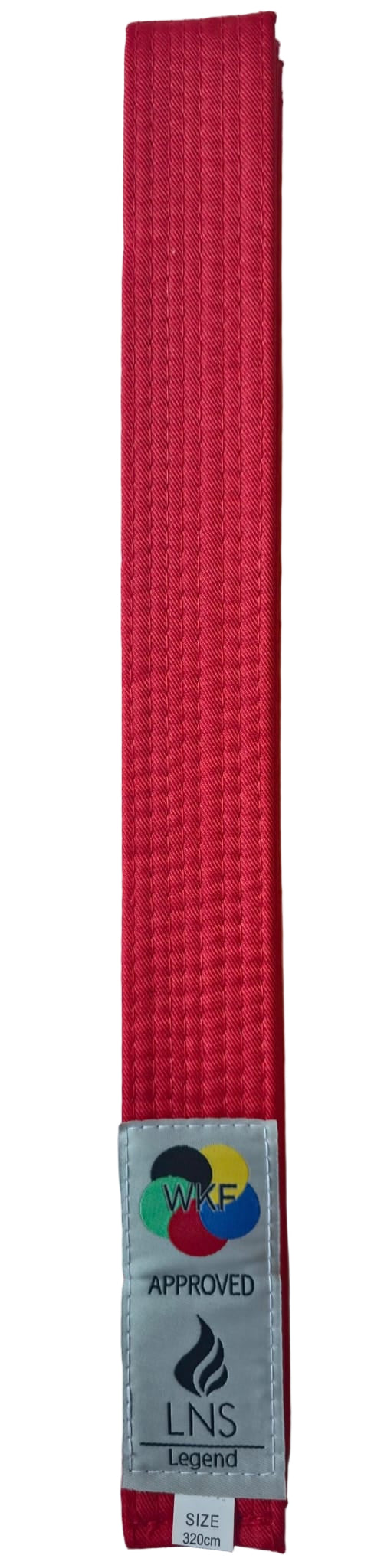 Legend WKF Approved Karate Red Belt – (Size 320cm)
